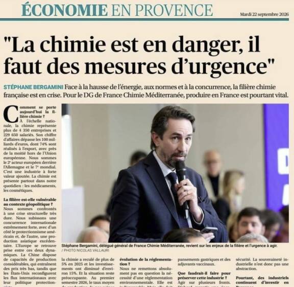 La Chimie est en danger : il faut des mesures d’urgence