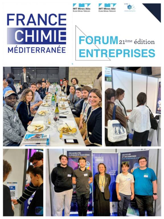France Chimie Méditerranée aux 21ème forum des entreprises