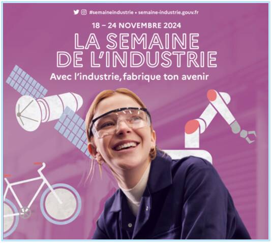 Semaine de l'Industrie : du 18 au 24 novembre 2024