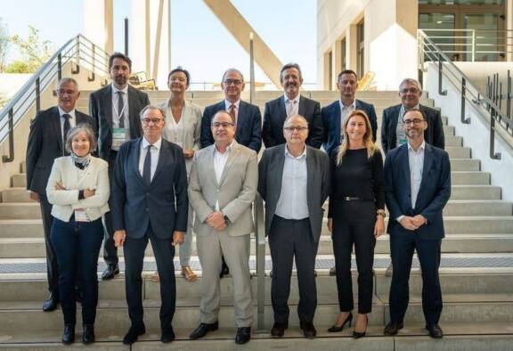 France Chimie Méditerranée présente à l’inauguration du nouveau siège régional Massilia RTE Réseau de Transport d'Electricité  