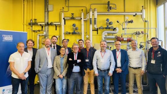 France Chimie Méditerranée en Conseil au Lycée professionnel Le Chatelier Marseille